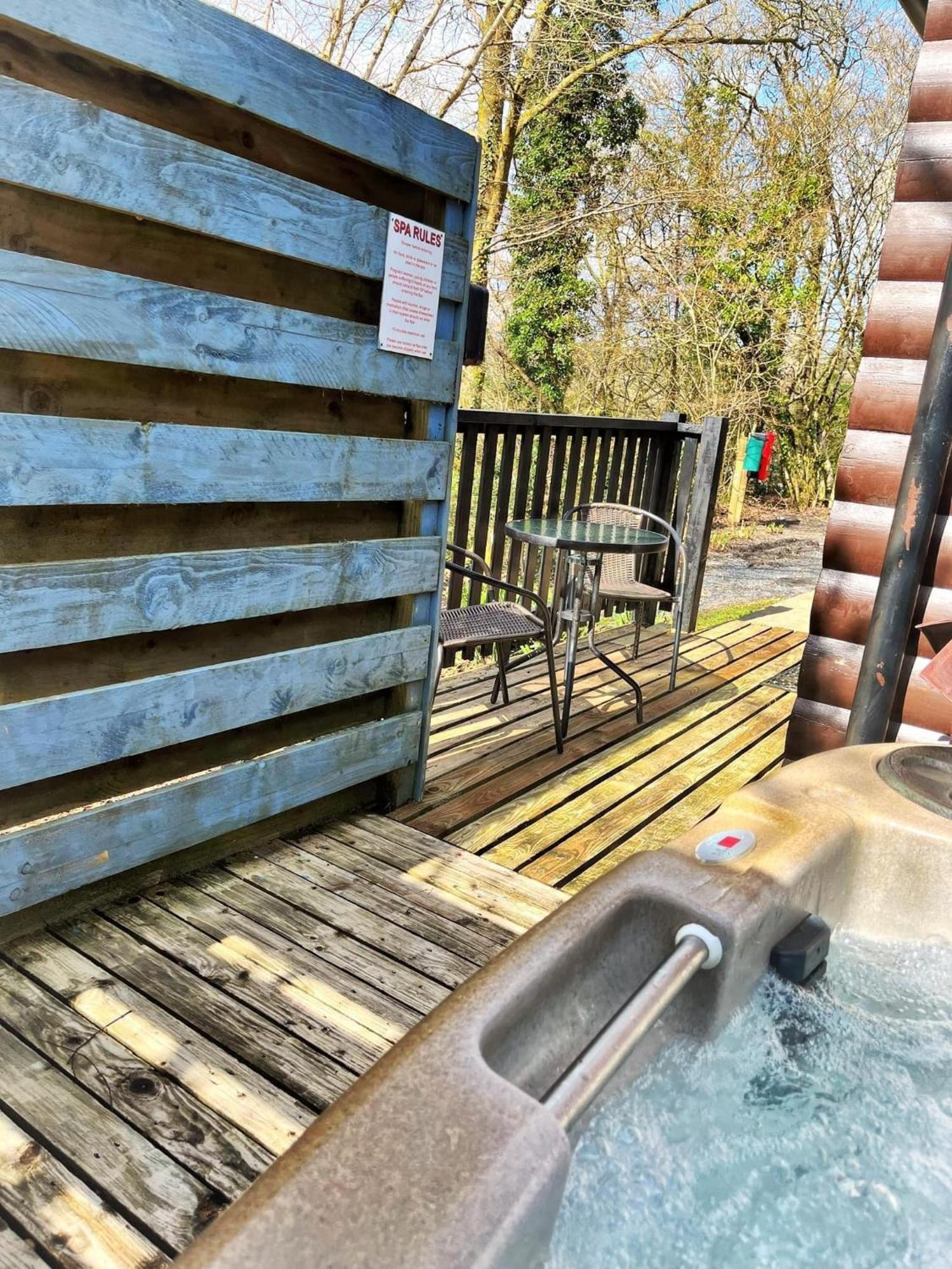 Wren 8-Hot Tub-Woodland Lodges-St Clears-Carmarthen-Tenby Eksteriør billede